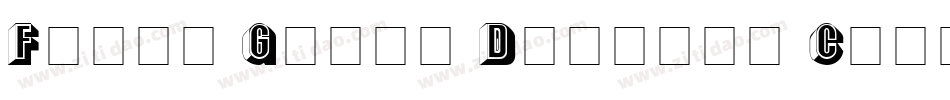 First Grade Display Caps SSi字体转换